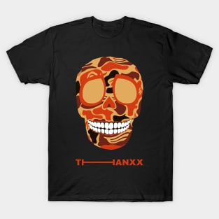 Kpop Ateez Thanxx Skull T-Shirt